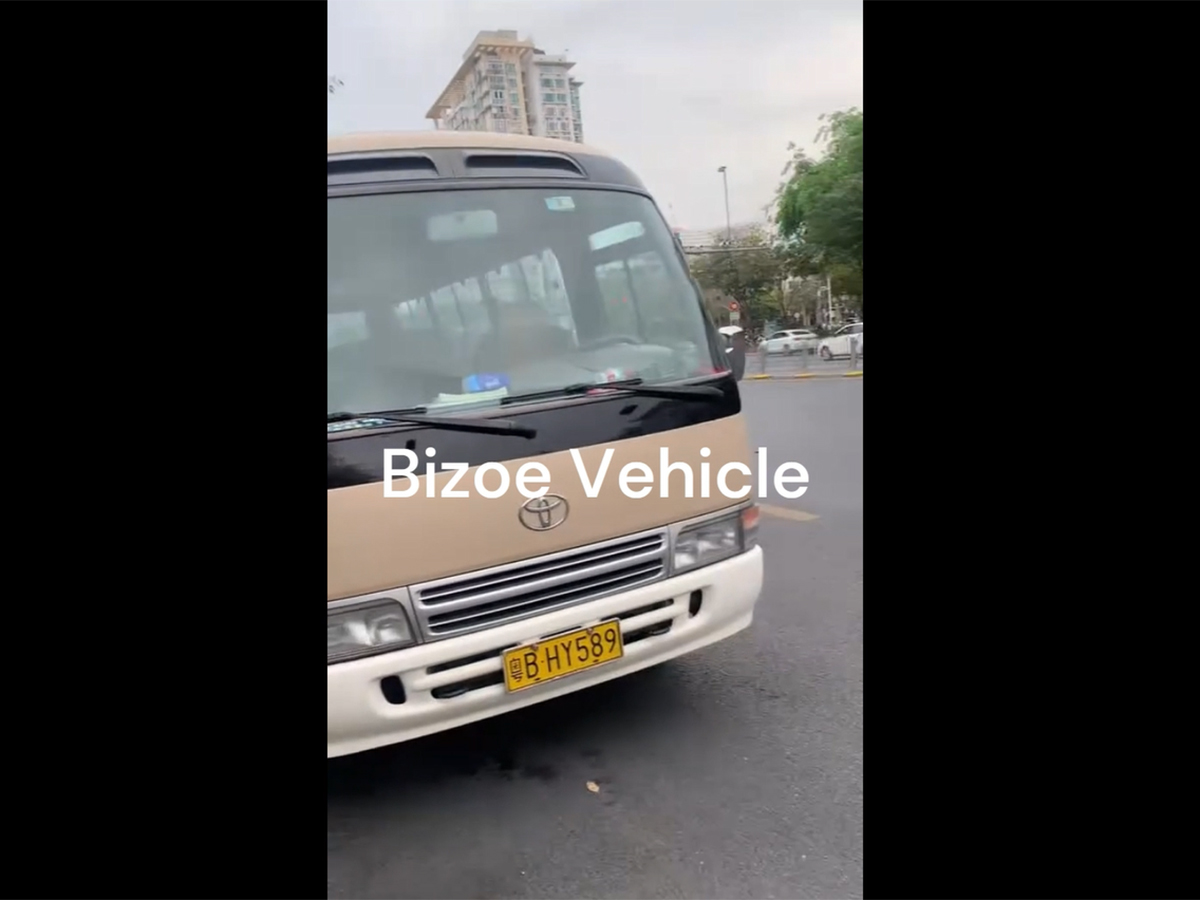 Rare and existing used Coaster bus have arrived.