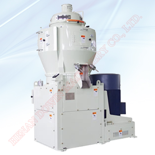 Vertical emery-roller rice mill